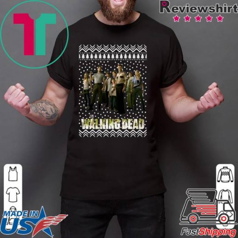 The Walking Dead Ugly Christmas Shirt