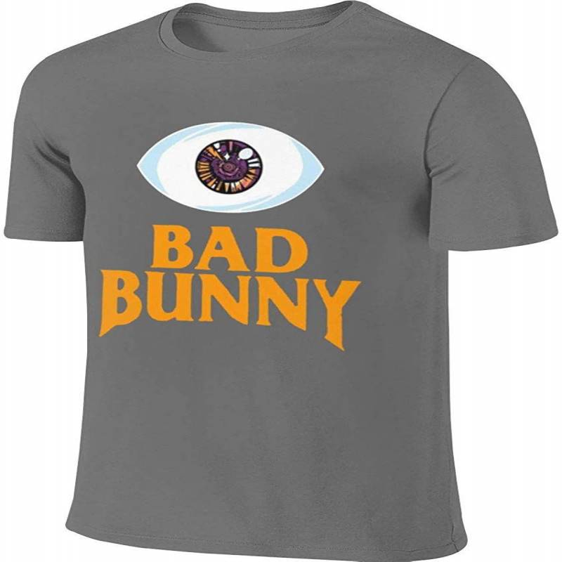 Bad Bunny Cartoon Eye Leisure Sports Deep Heather T-shirts