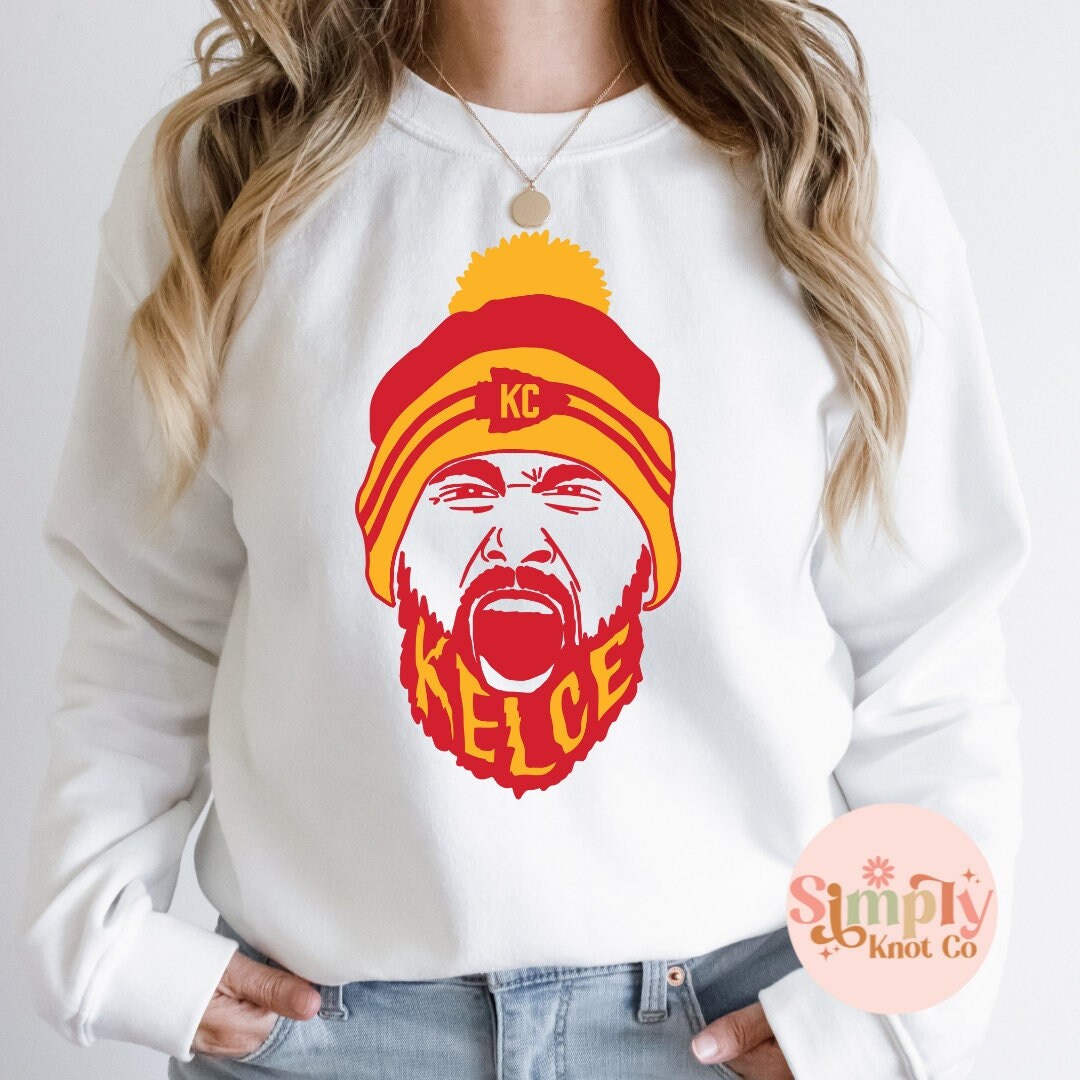 Travis Kelce Sweatshirt, Kansas City Kelce Crewneck Shirt, Travis Kelce Kansas City Football Shirt, Kansas City Gift, Kansas City Football