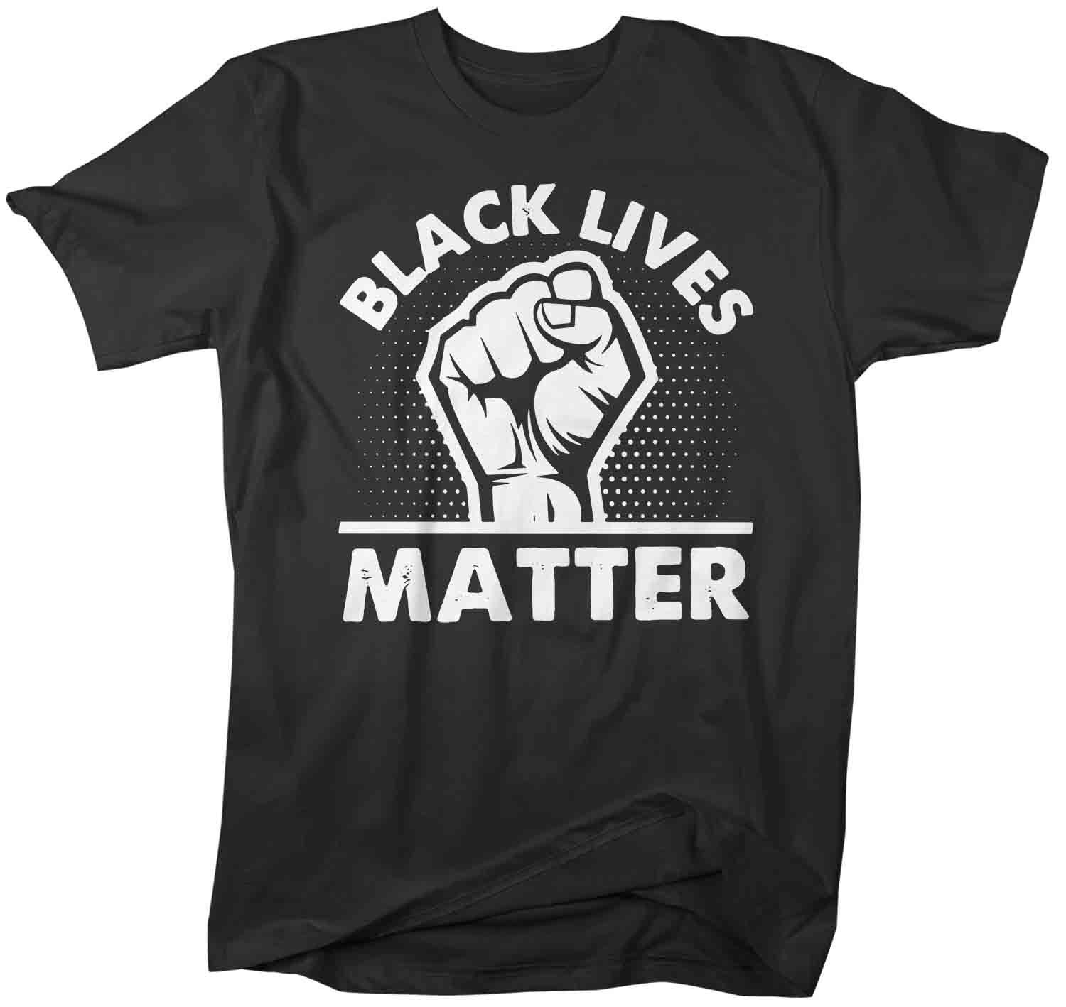 Men’S Black Lives Matter Shirt Blm T Shirt Fist Awareness Shirt Human Rights Blm Tshirt Equality Equal Man Unisex