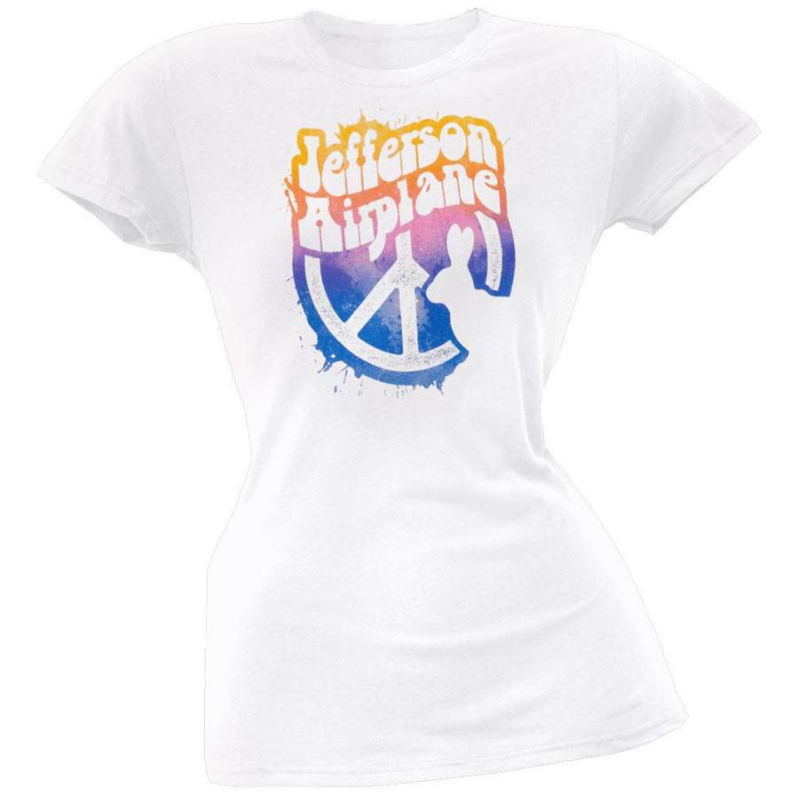 Jefferson Airplane – White Rabbit Juniors T-Shirt