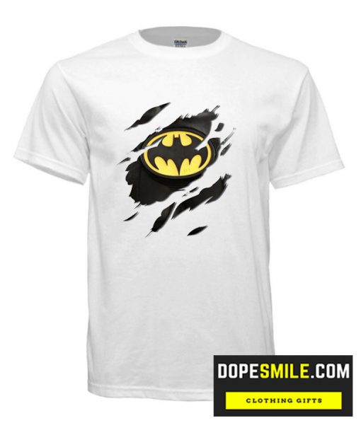 Torn Batman Logo Gotham Knight T shirt