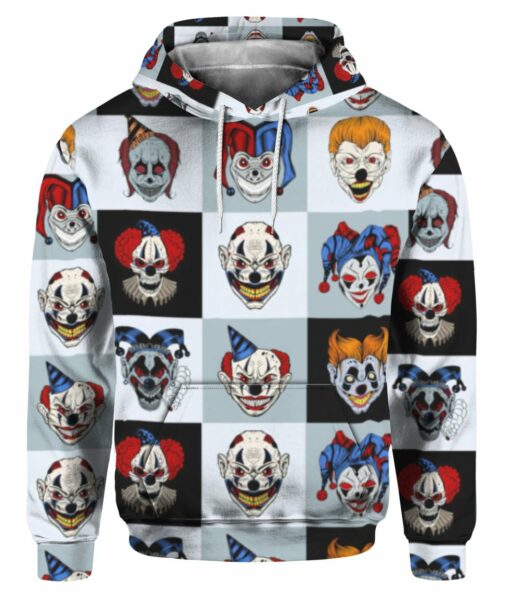 Scary Clown Halloween 3D All Over Printed Shirts For Men And Women, Gift For Halloween Day, Happy Halloween