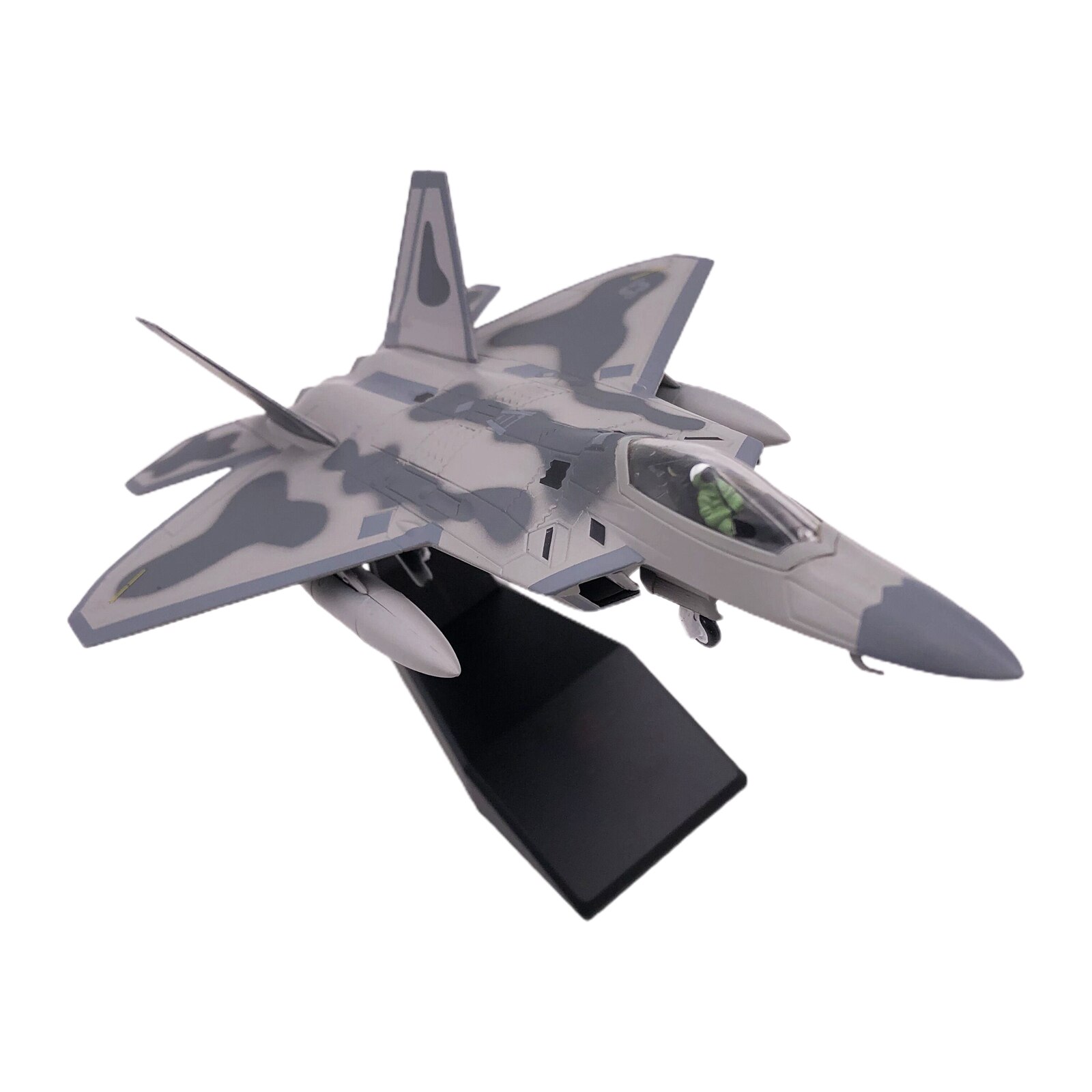 1:100 Scale American F-22 Fighter Raptor Airplane Model Aircraft Model Toy Kid Gift alx