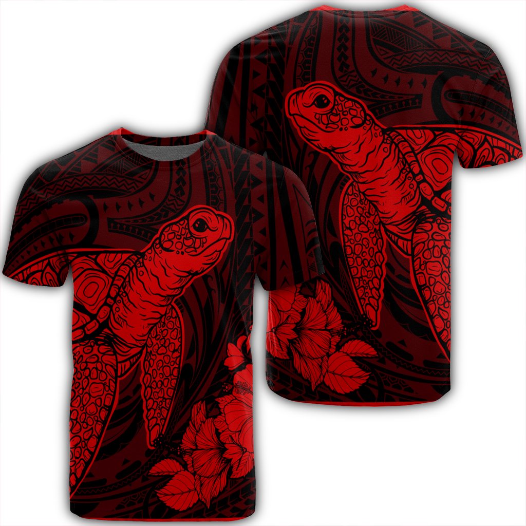 Hawaii Hibiscus Memory Turtle Polynesian Red Ah Jr Ha82883