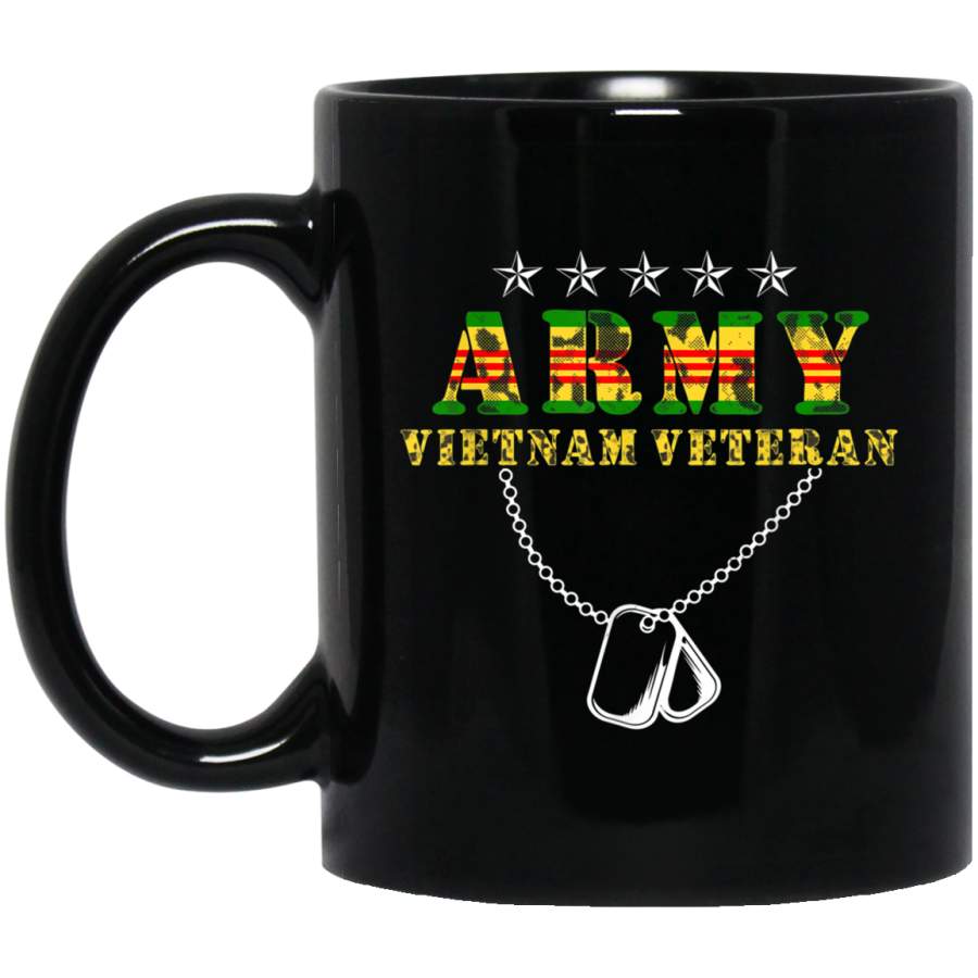 Vietnam Veteran Army T Shirt For Those Who Served Veterans Day Christmas Gift Mug