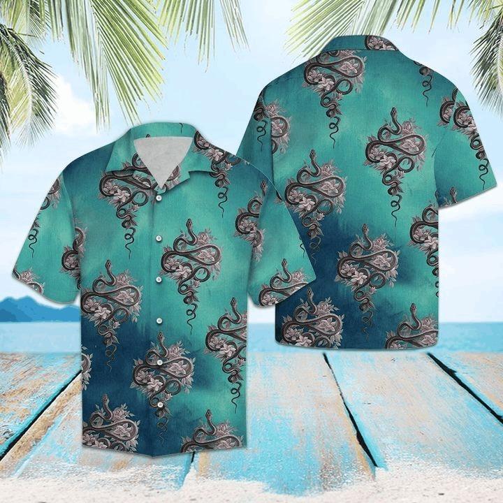 Snake Flower Hawaii Shirt Unisex Full Size Adult Colorful Ha59701