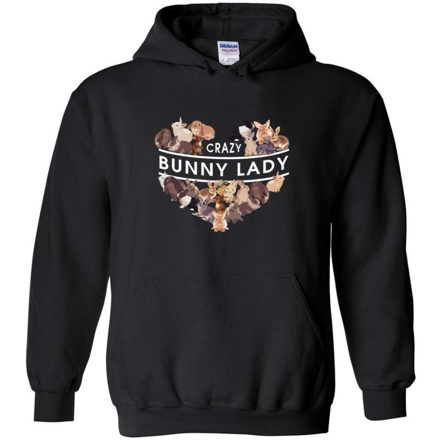 Crazy Bunny Lady – Hoodie