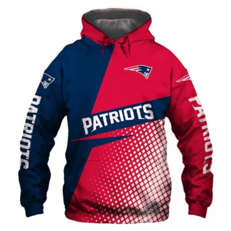 New england patriots 3d over print hoodie – BBS