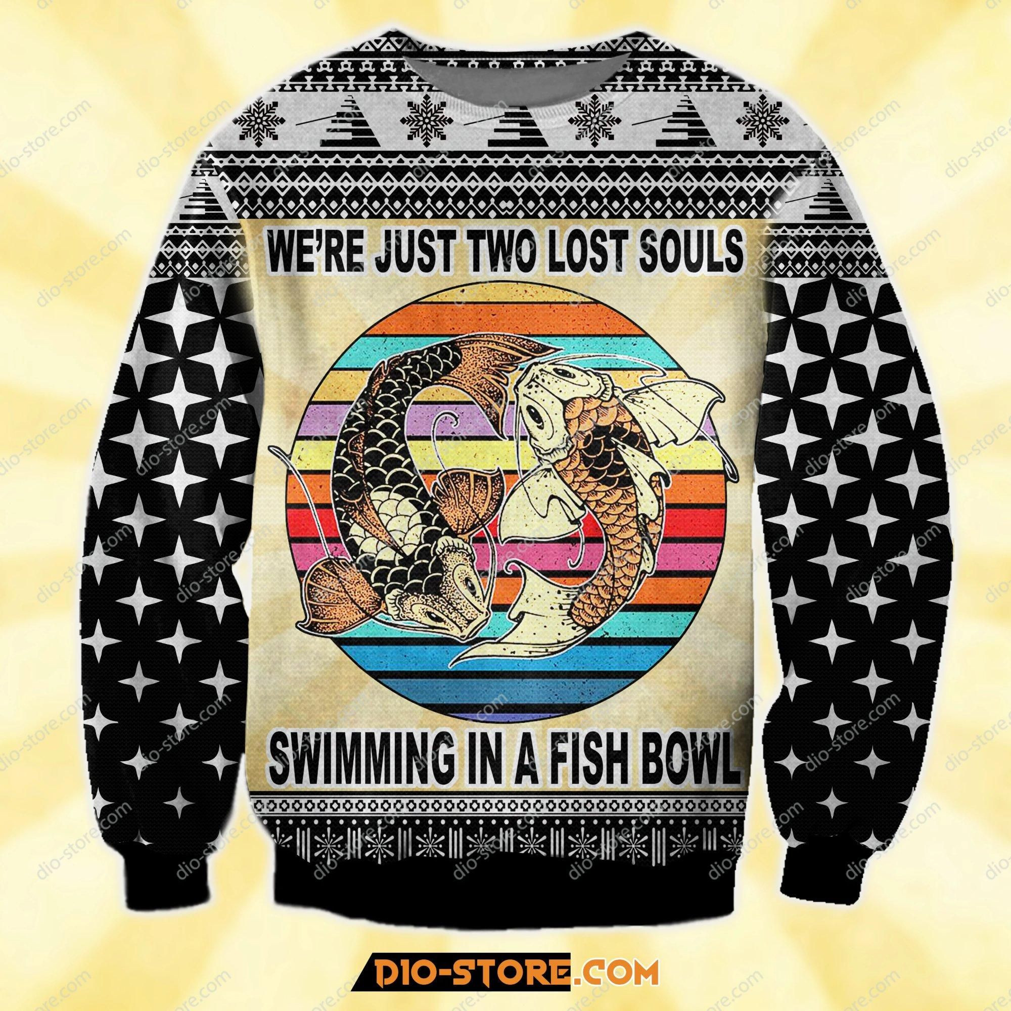 Wish You Were Here 3D Print Ugly Christmas Sweater 2021