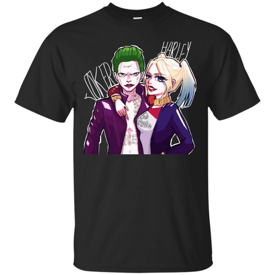 Suicide – Harley and Joker  Suicide Squad  T Shirt & Hoodie