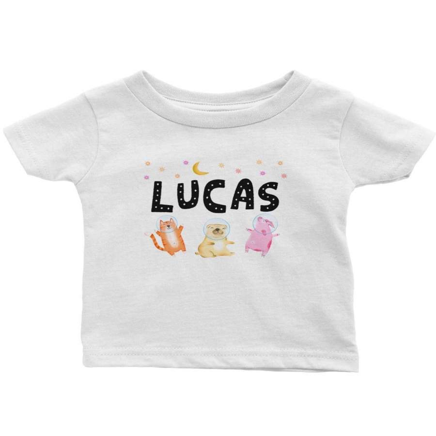 Space Animals – Personalized Children’s T-Shirt