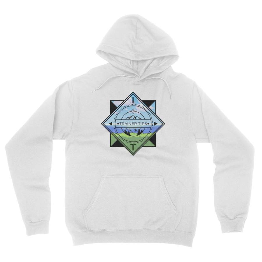 Trainer Tips Color Logo – Unisex Pullover Hoodie