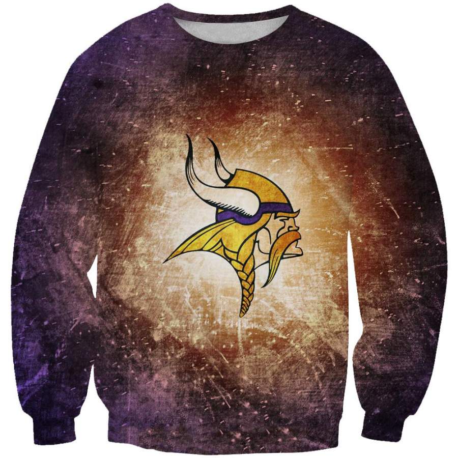 Minnesota Vikings Sweatshirt – Football Vikings Clothing