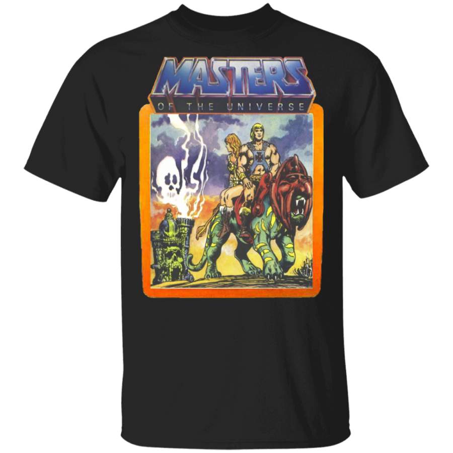 He-Man Masters of the Universe Battlecat and Teela Shirt