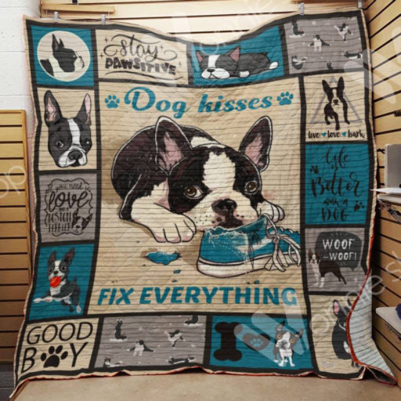 Boston Terrier Dog Blanket AU0601 90O35