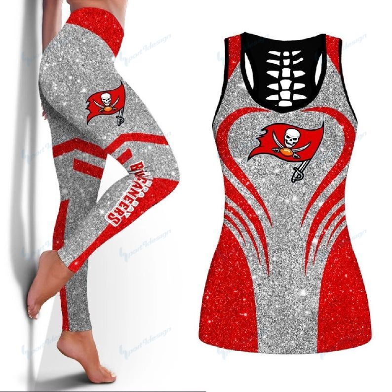 Tampa Bay Buccaneers Leggings And Tank Top 132