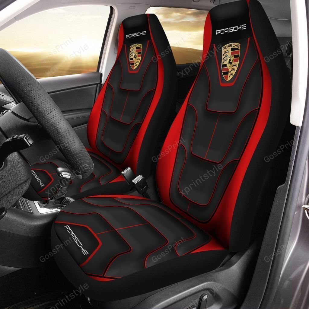 Porsche Car Seat Cover ( Set Of 2 ) Ver 13