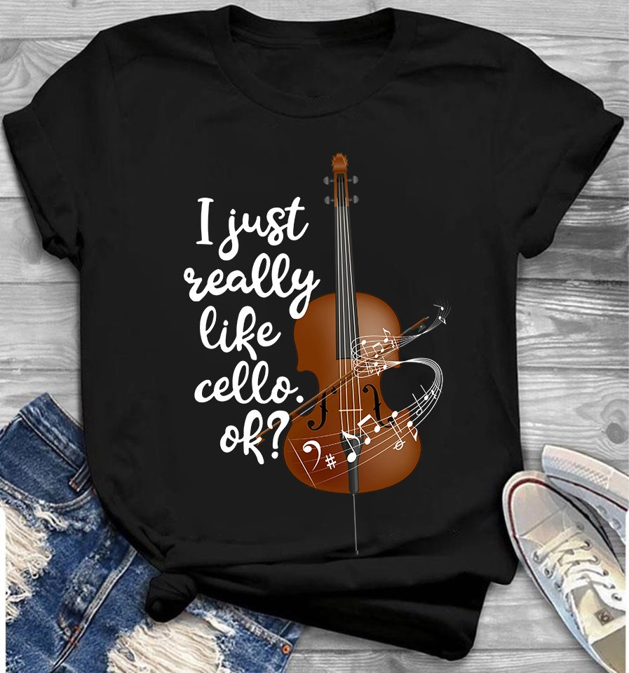 I Just Really Like Cello Ok Standard T-Shirt