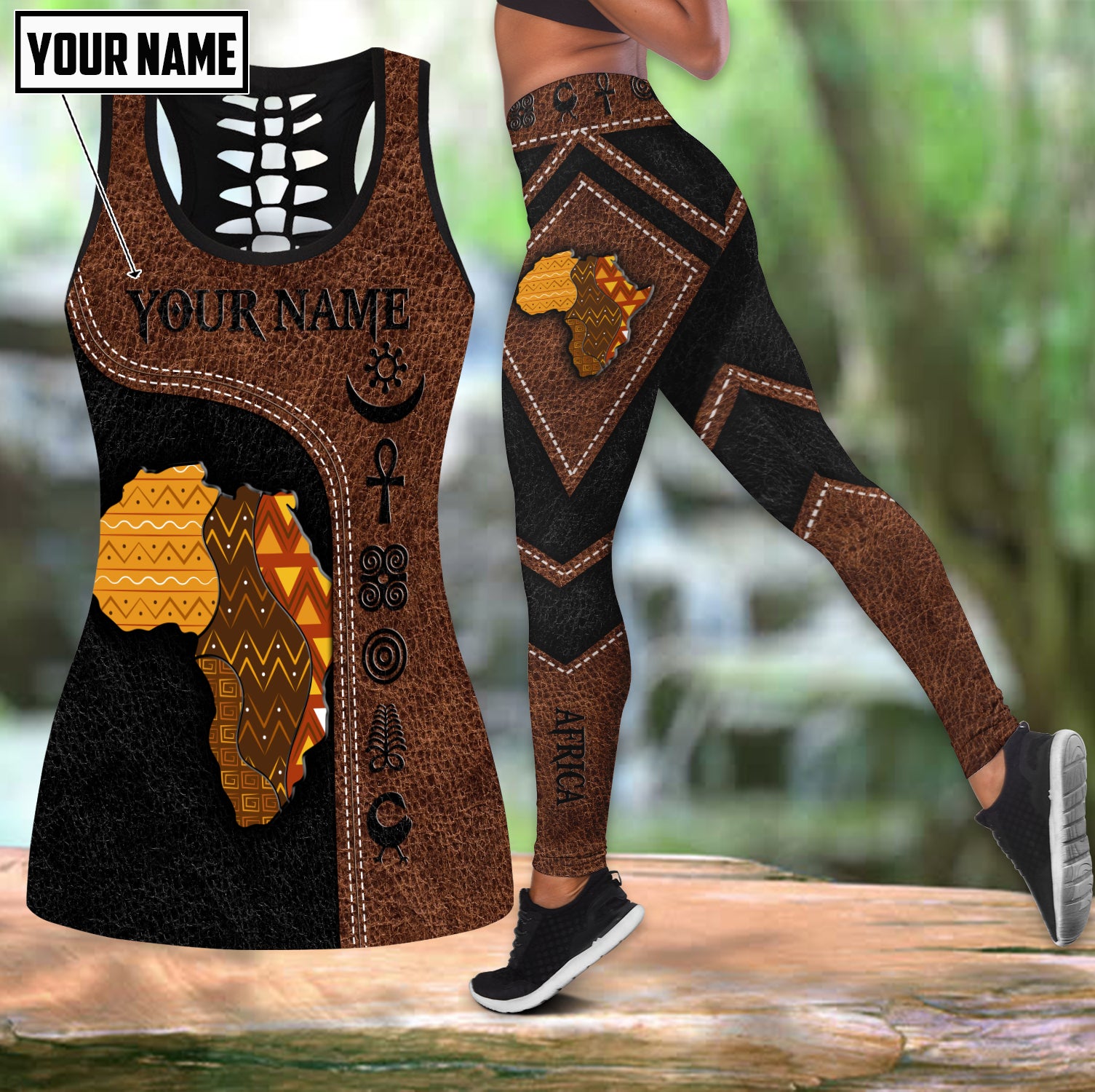 Tmarc Tee Customize Name African Combo Outfit Tna29092102.S1