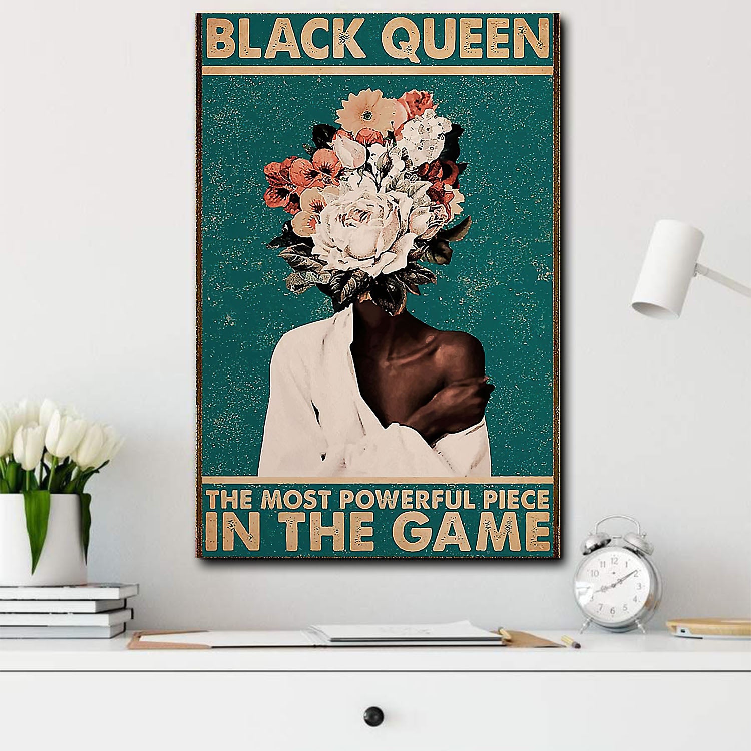 African Painting Canvas Unique Black Queen Angel Home Decor South Africa