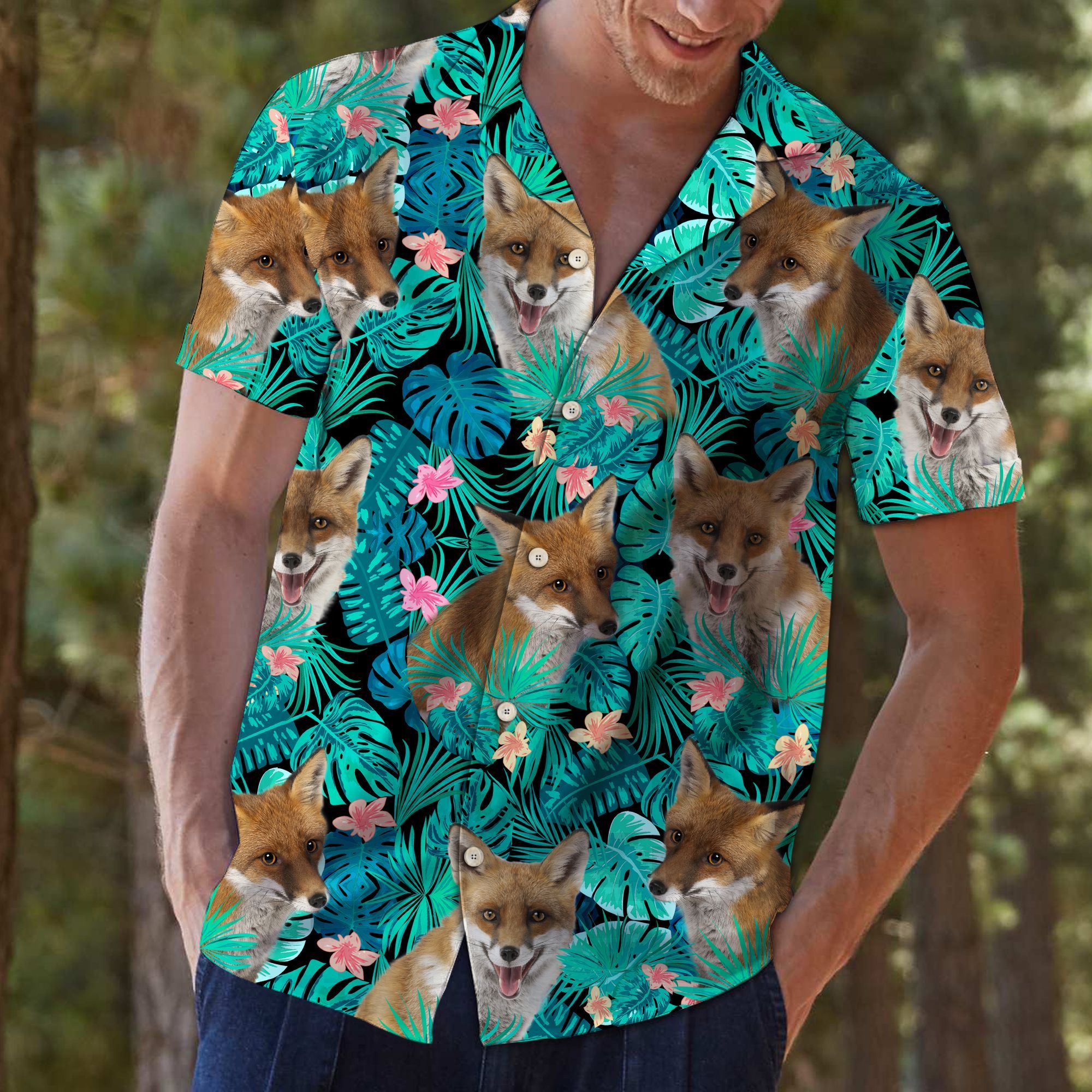 Fox Tropical Hawaii Shirt For Hawaii Aloha Ha14386