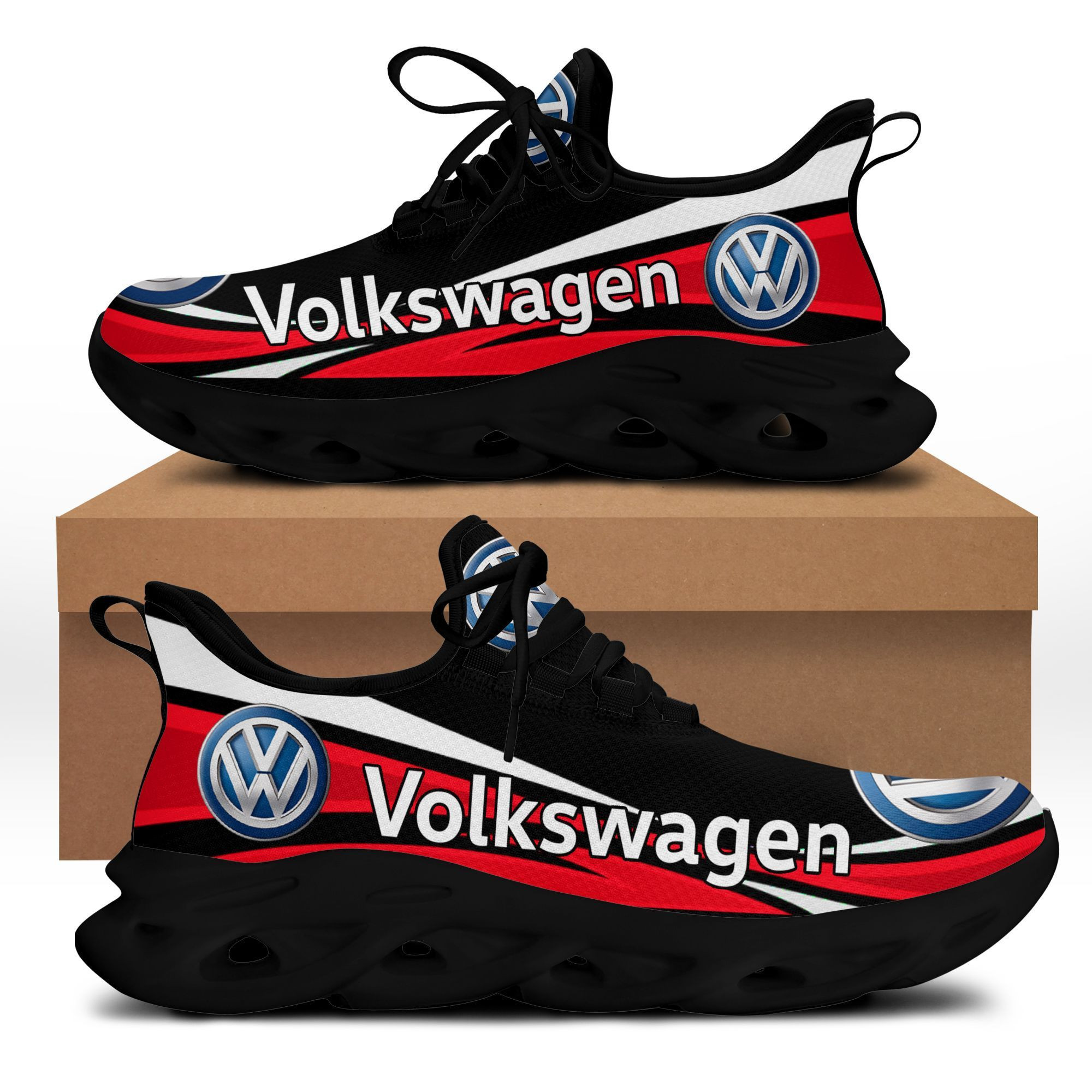 Volkswagen Bs Running Shoes Ver 6 (Red)