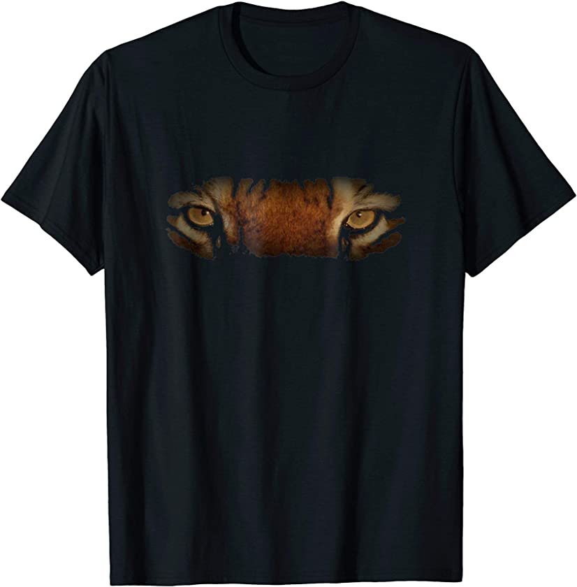 Tiger Eyes Animal Instinct Born Wild Leopard Cat T-Shirt