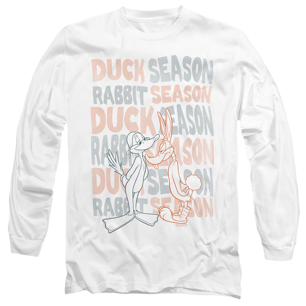 Looney Tunes Duck Season Rabbit Season – Men’S Long Sleeve T-Shirt