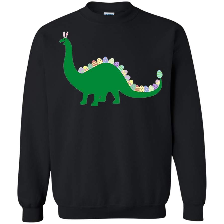 Dinosaur Easter Bunny Pullover Sweatshirt – Teeever.com