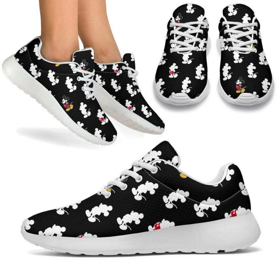 Black Mickey Sneakers