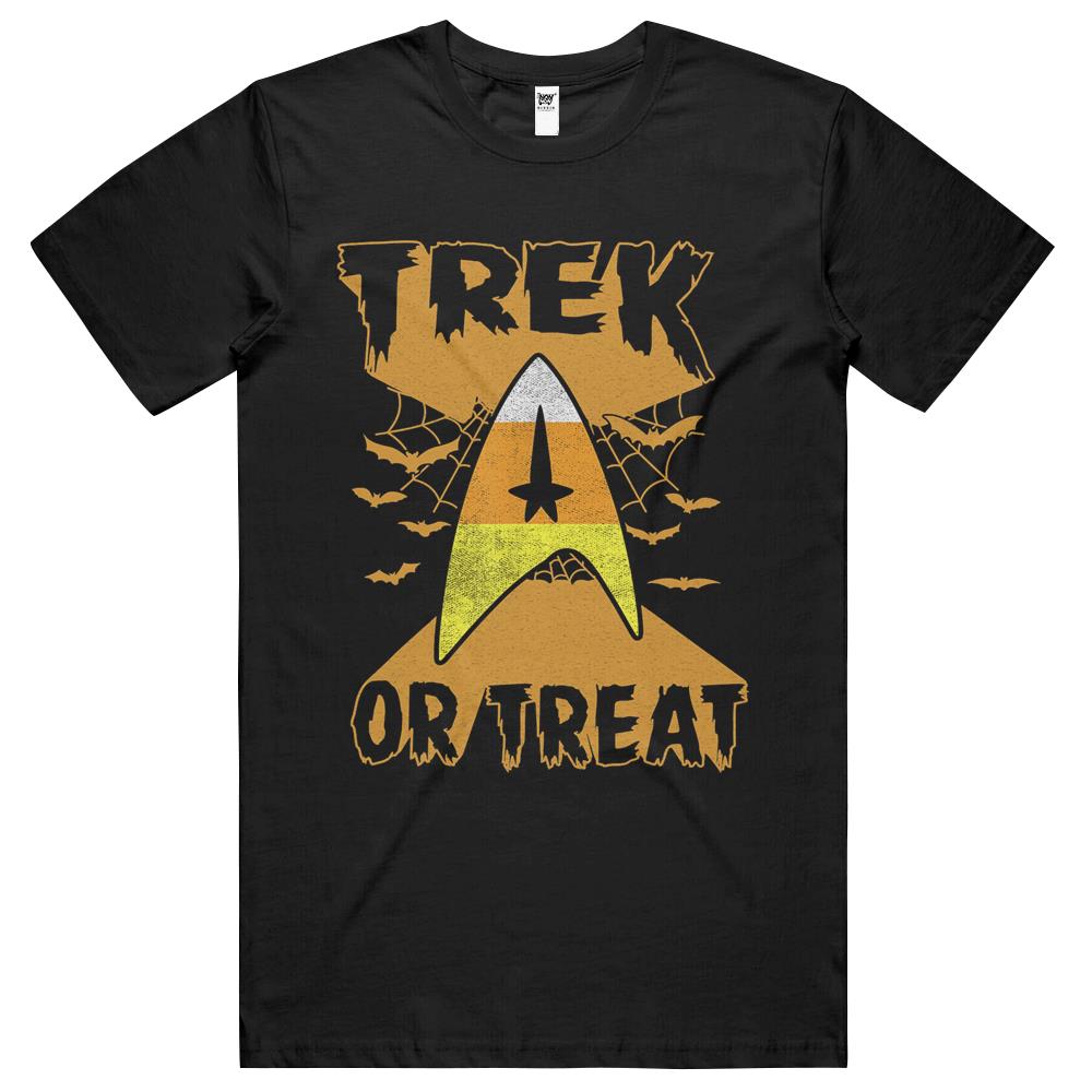 Star Trek Candy Corn Trek Or Treat Halloween T Shirts