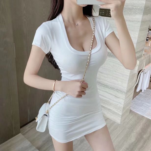 Y2K Cross Embroidered Bodycon Dress 2022 Club Party Backless Tight Dress Women Summer Strapless Sexy White Mini Dresses alx