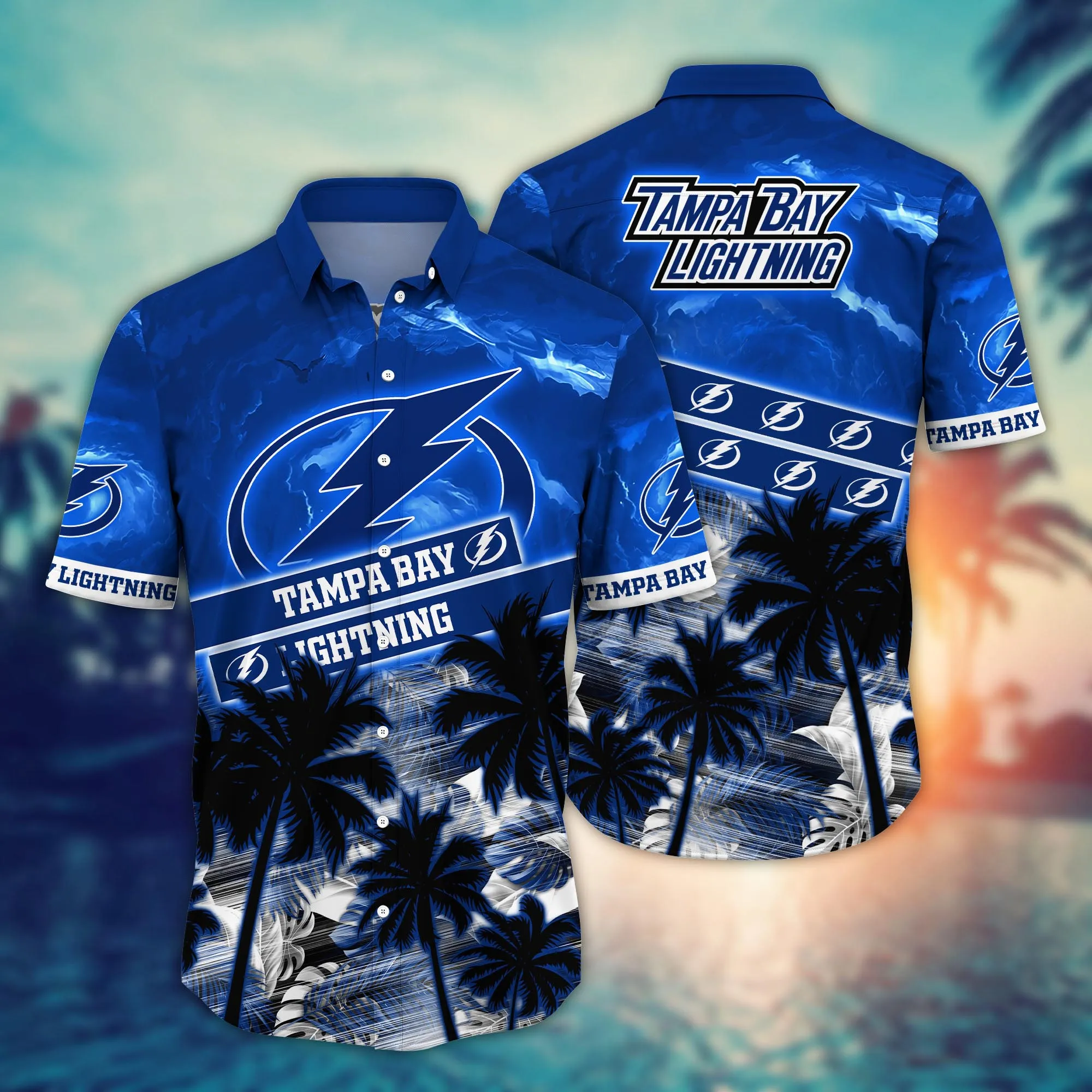 Tampa Bay Lightning Nhl Hawaiian Shirt Shortstime Aloha Shirt