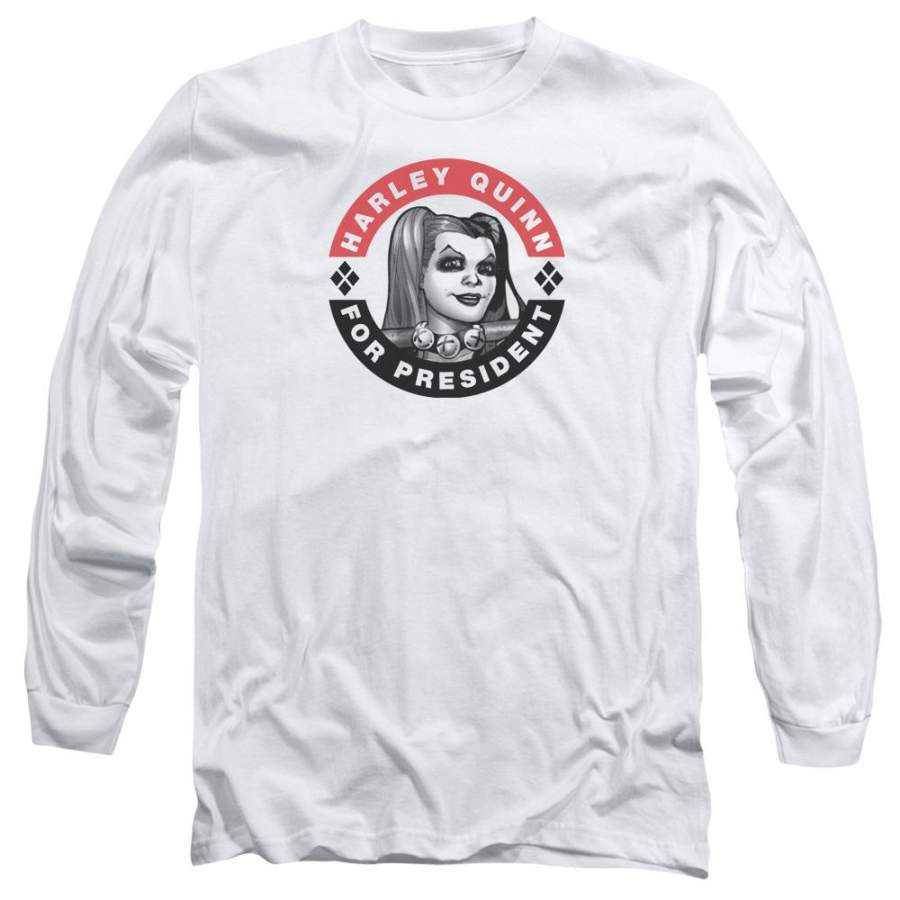 Batman – Harley President Circle Long Sleeve Adult 18/1