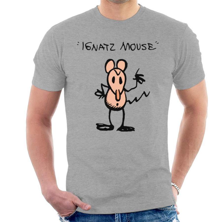 Krazy Kat Ignatz Mouse Character Men’s T-Shirt