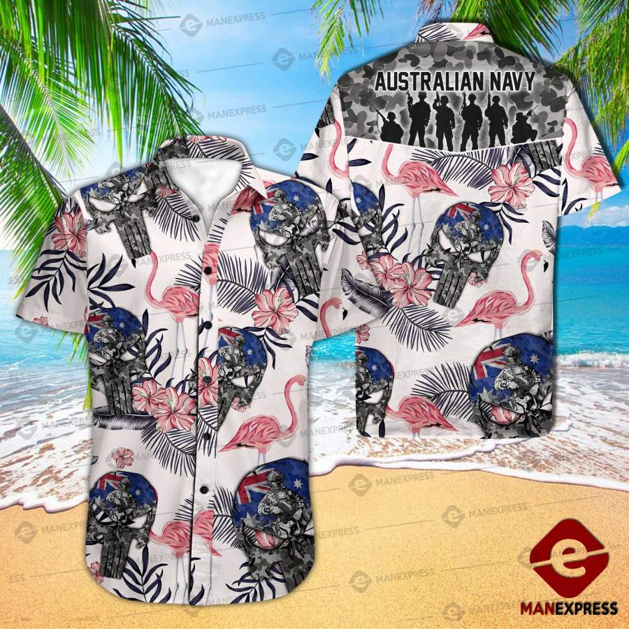 Australian Navy Australia Hawaiian Shirt Ha104188