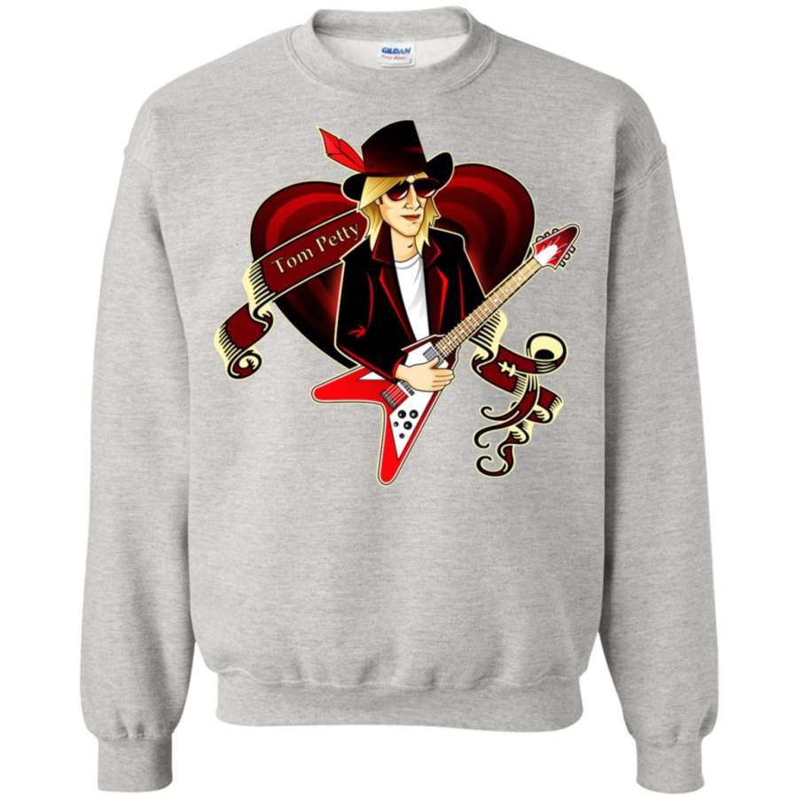 Tom Petty portrait Pullover Sweatshirt