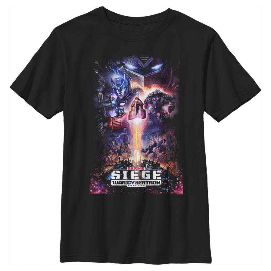 Transformers Boy’s Siege Poster  T-Shirt