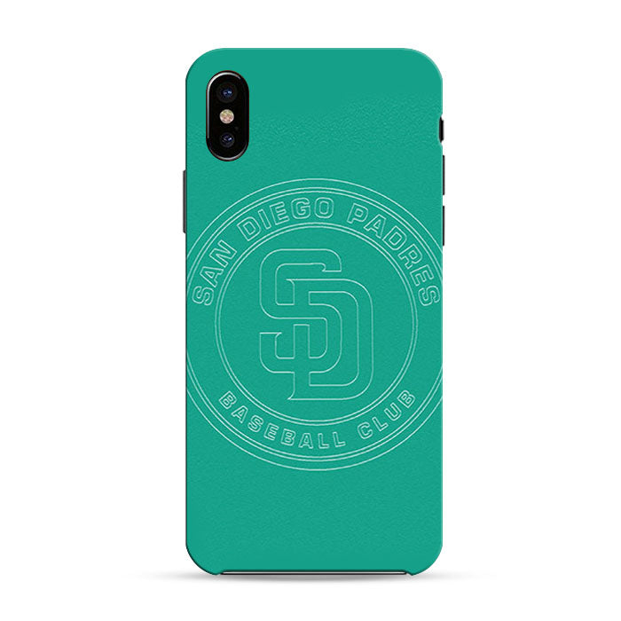 Blue Art San Diego Padres iPhone X 3D Case