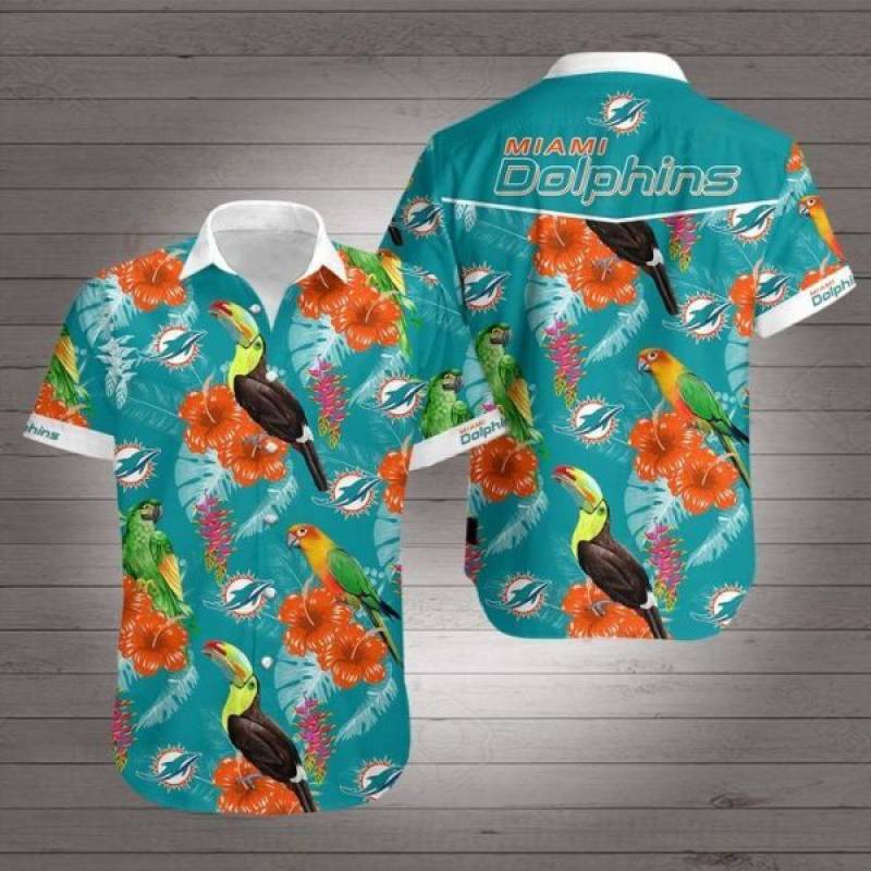 Miami Dolphins 1 Hawaii 3D Shirt