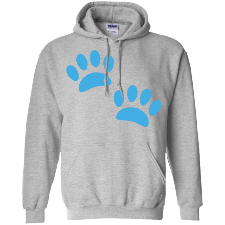Paw Prints Love Dogs or Cats Hoodie