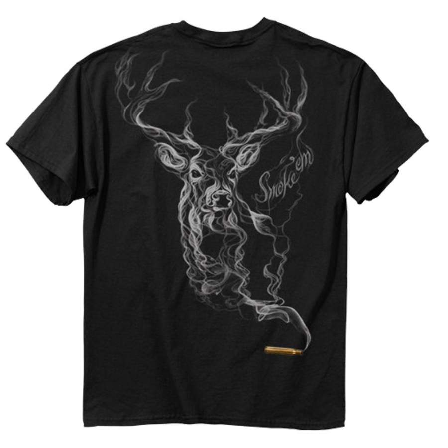 Fashion Hunting Shirt Mens Hunting Casual Tee Smoke Dear Shirt