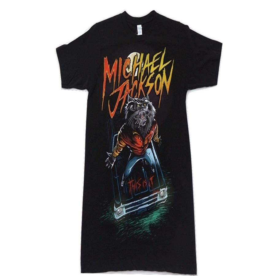 Michael Jackson Werewolf Thriller Men’S Short Sleeve T-Shirt Black