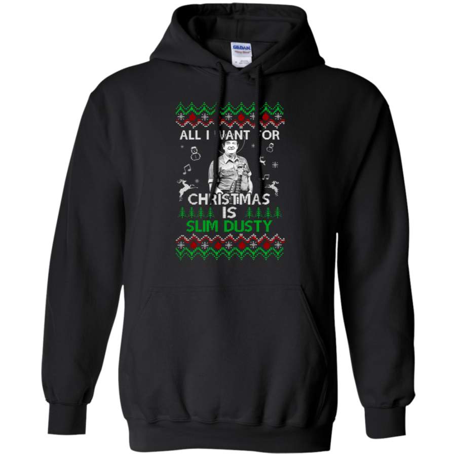 AGR All I Want For Christmas Is Slim Dusty Hoodie