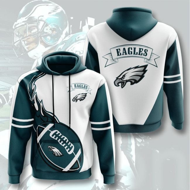 Philadelphia Eagles 24 Unisex 3D Hoodie Gift For Fans