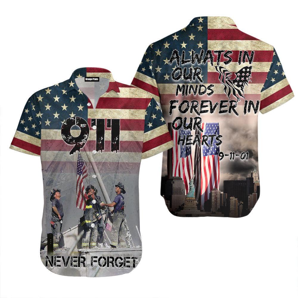 Usa Never Forget Aloha Hawaii Shirts For Men Women Ha25009