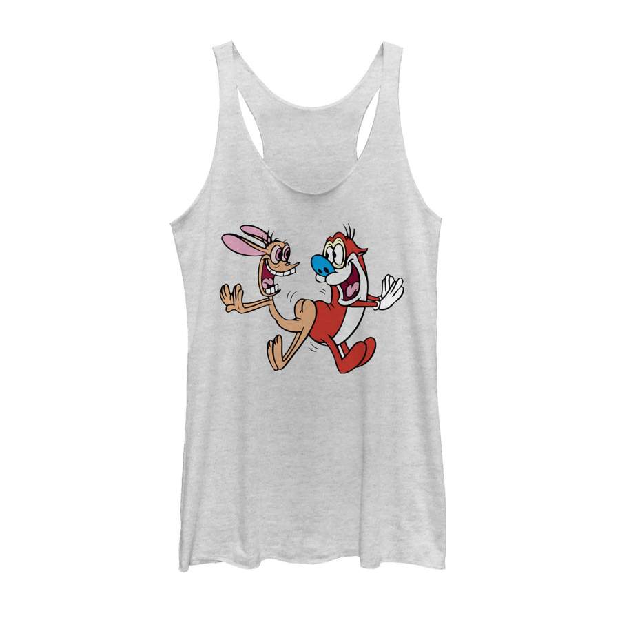 The Ren & Stimpy Show Women’s Such Buddies  Racerback Tank