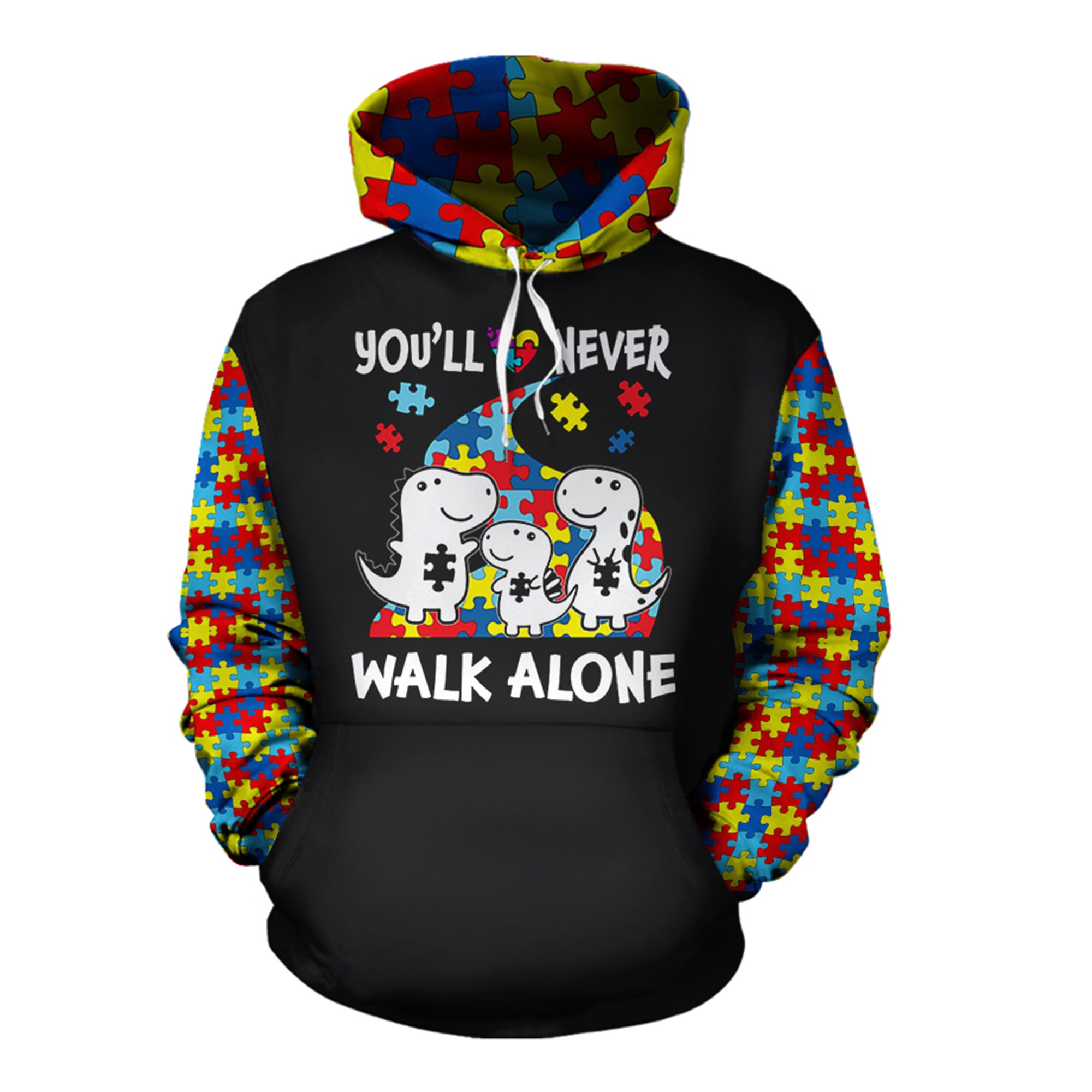 ‘You’ll never walk alone’ hoodie