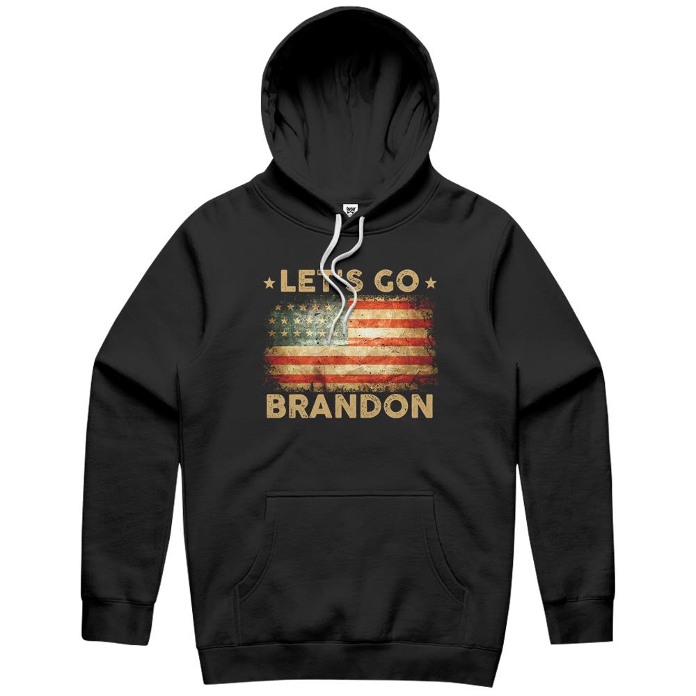 Let’S Go Braden Brandon Us Flag Funny Trendy Sarcastic Gift Hoodie